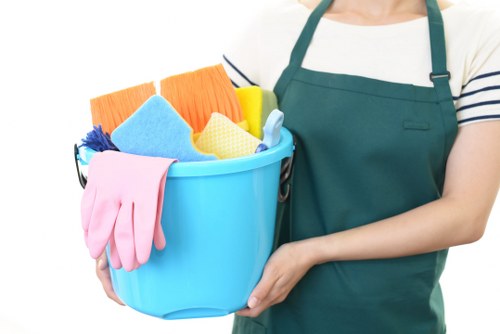 Commercial cleaning service in Holland Park office interior