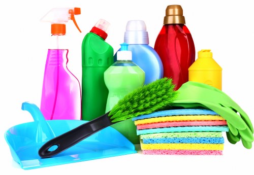 Professional one off cleaning in a modern home living room