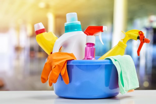 Organized home after domestic cleaning service
