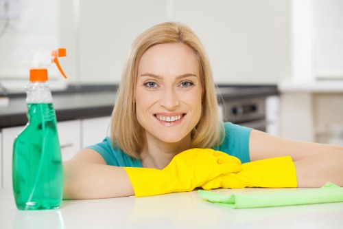 Stain removal treatment on upholstered furniture