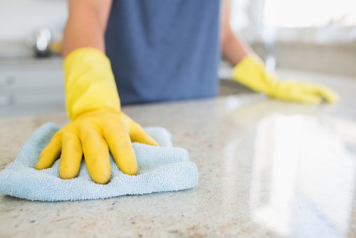 Room-by-room house cleaning checklist in a tidy home