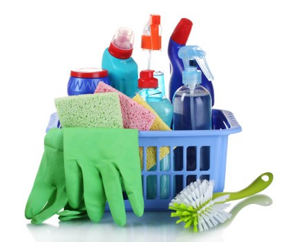 Cleaning and sanitising a shared kitchen and communal facilities